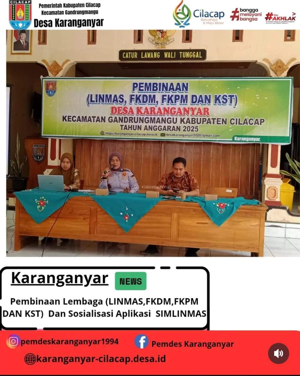 Pembinaan Lembaga Desa 